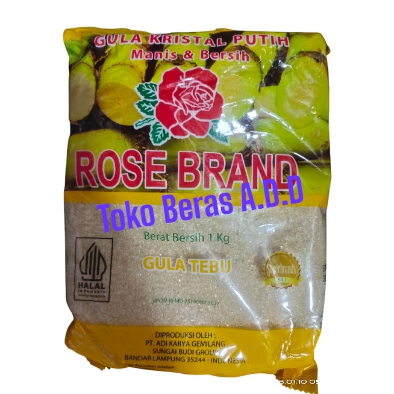 

Gula Tebu Gula Kristal Putih Rosebrand 1kg