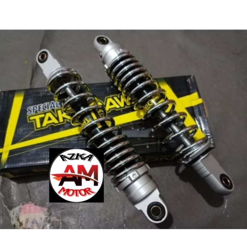 Shockbreaker takegawa ukuran 320 crome/shock belakang takegawa