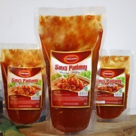 

Prima Agung Saos Padang Halal dan BPOM 1kg/500gr/250gr