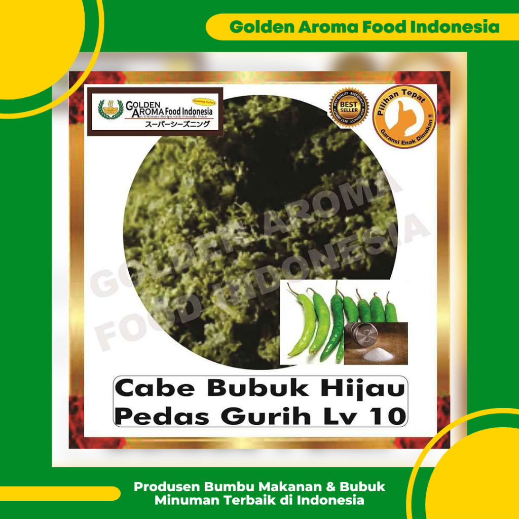 

Cabe Bubuk Hijau Pedas Gurih 1Kg Level 10 Bubuk Cabe Green Ijo Chilli Powder Spicy Savory 1 Kg Lv 10 Halus Paling Super Pedas Murah Halal Enak Bagus Kiloan Terbaik Kering GAFI Bisa Buat Basreng Makaroni Cimol Keripik Bukan Aida Jepang Korea