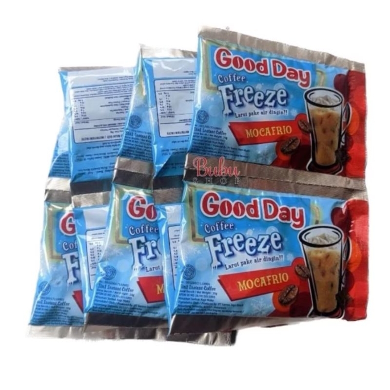 

Good Day Freeze mocafrio isi 10sachet/GOOD DAY FREEZE isi 10sachet RCG