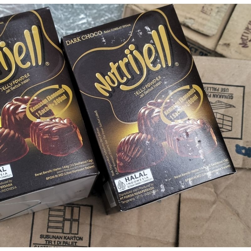 

Nutrijel isi 12 Shaset New Baru Dark Choco Jeli