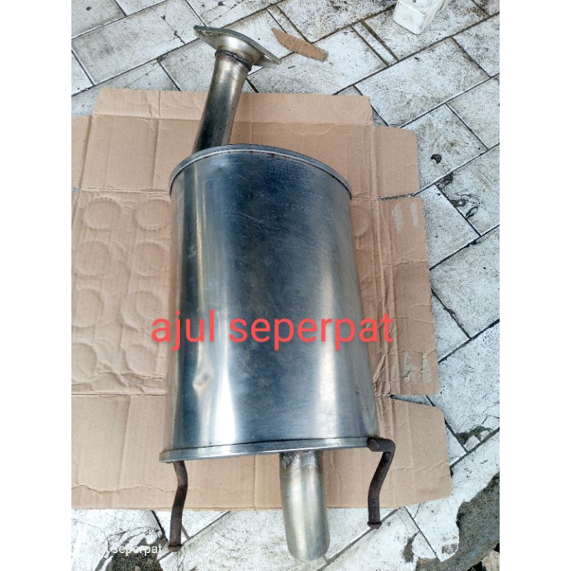 knalpot setandar tabung knalpot honda  berio orsinil bawan mobil ya