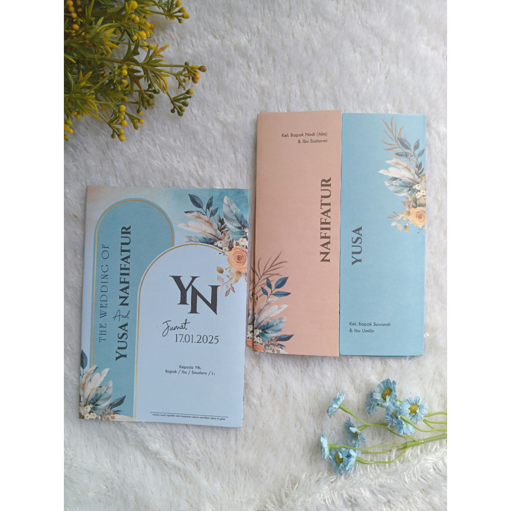 CETAK UNDANGAN I BLANGKO  KASIH 11