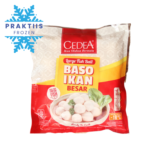 

CEDEA FISH BALL 500GR BASO IKAN BESAR HARGA PROMO-BAHAN SUKIYAKI/STEAMBOAT/SHABU-SHABU