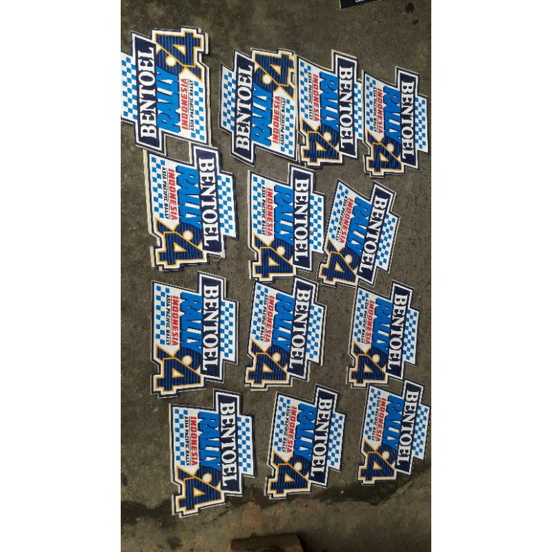 

Stiker Retro Rally Indonesia