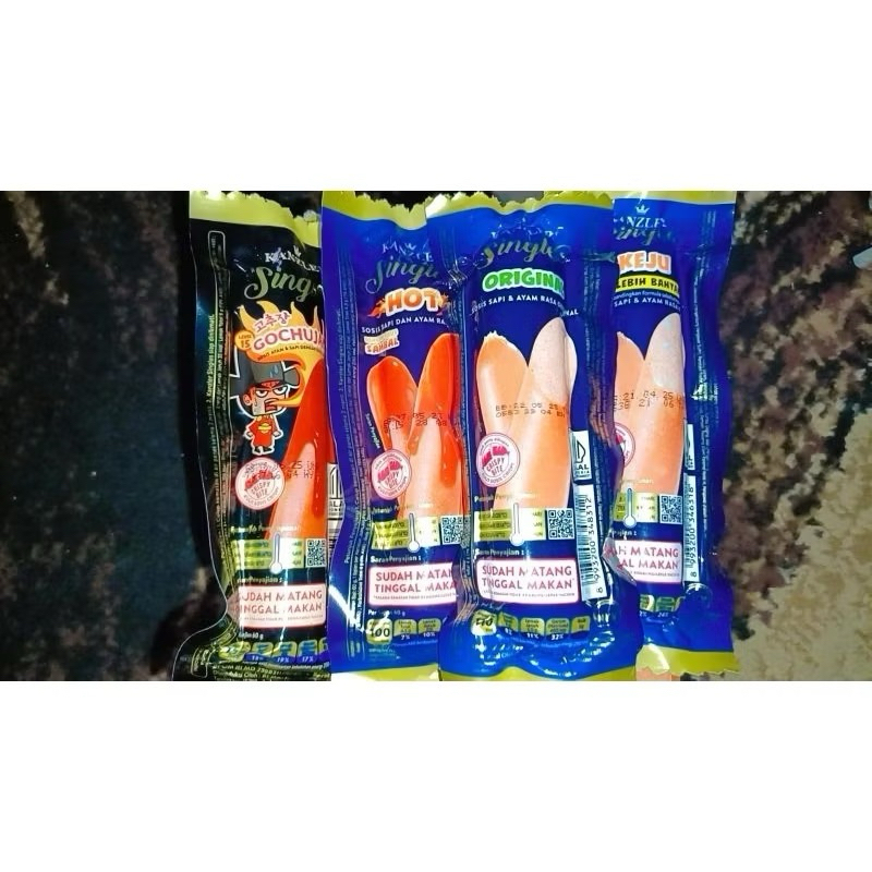 

sosis kanzler 60gr 1 box (isi 12pcs)