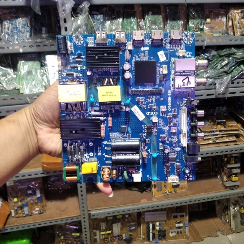 MB TV POLYTRON PLD 40TS153 MAINBOARD - MOTHERBOARD - MB TV LED POLYTRON PLD 40TS153