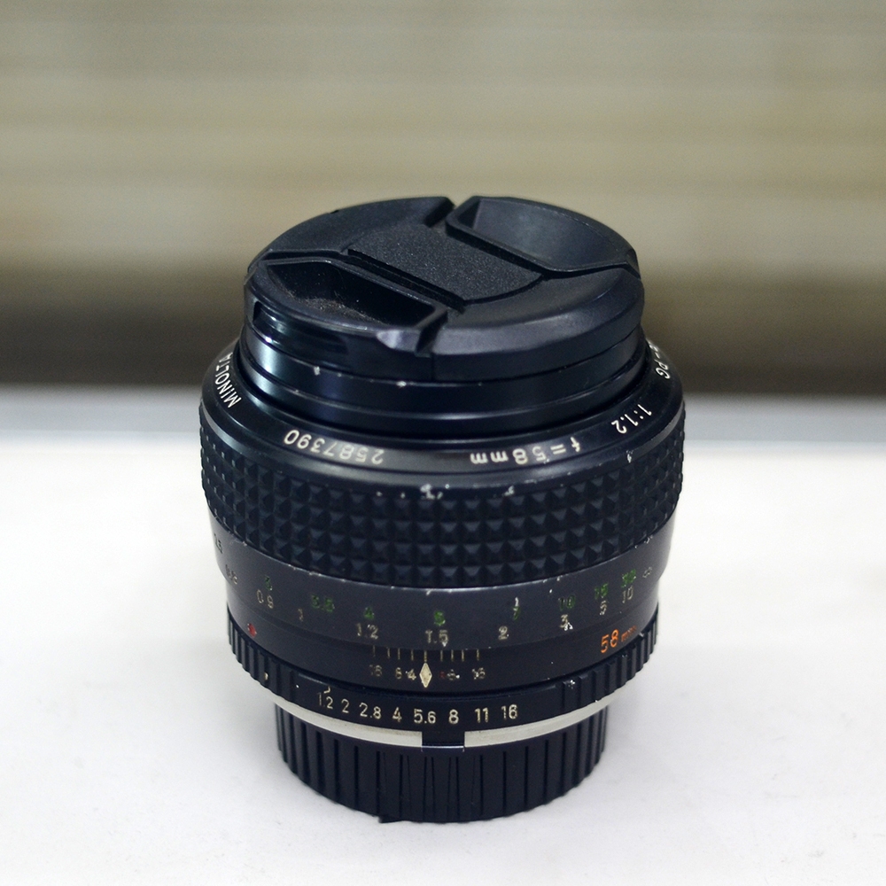 MINOLTA MC ROKKOR-PG 58MM F1.2 MOUNT MD