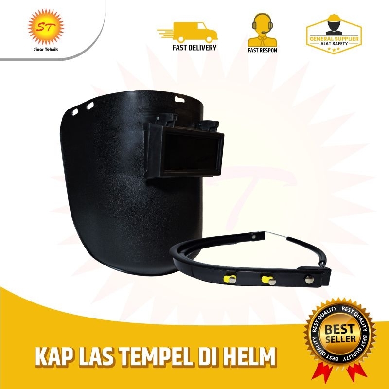 Kap Las (Topeng Las) Tempel Di Helm