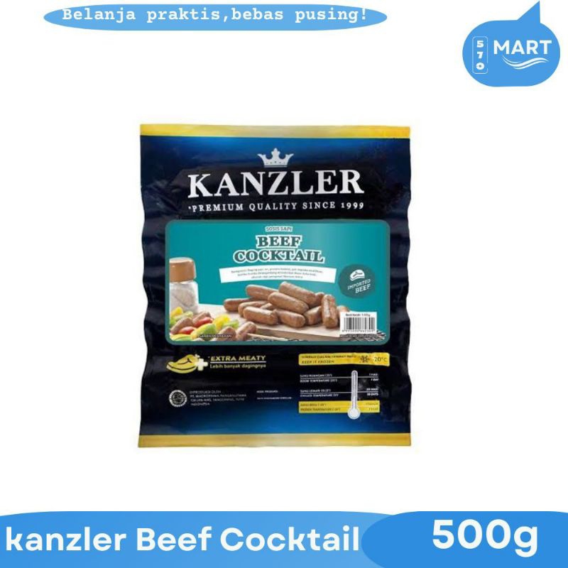 

KANZLER Sosis Sapi Beef Cocktail Sausage 500gr