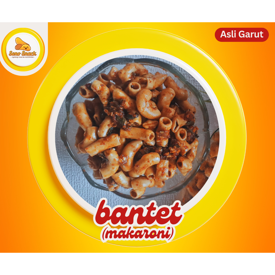 

Sono Snack - Makaroni Bantet Garut Gurih Pedas (1 Kg)