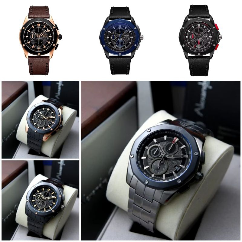 AC6663 Jam Tangan Pria Alexandre Christie AC 6663 Original