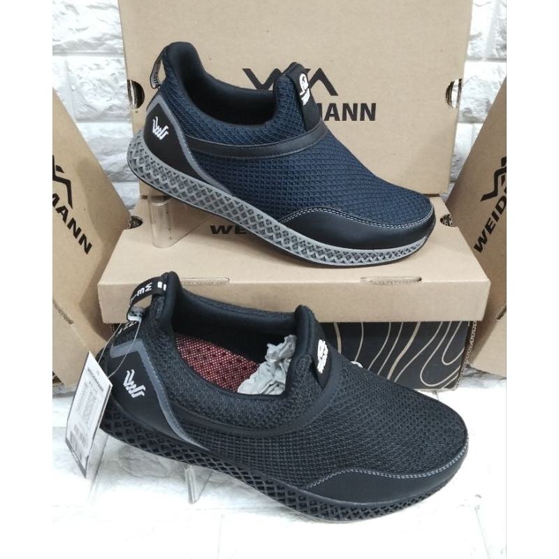SEPATU WEIDENMAN WOLVO 03 PRIA GREY DAN HITAM ORIGINAL