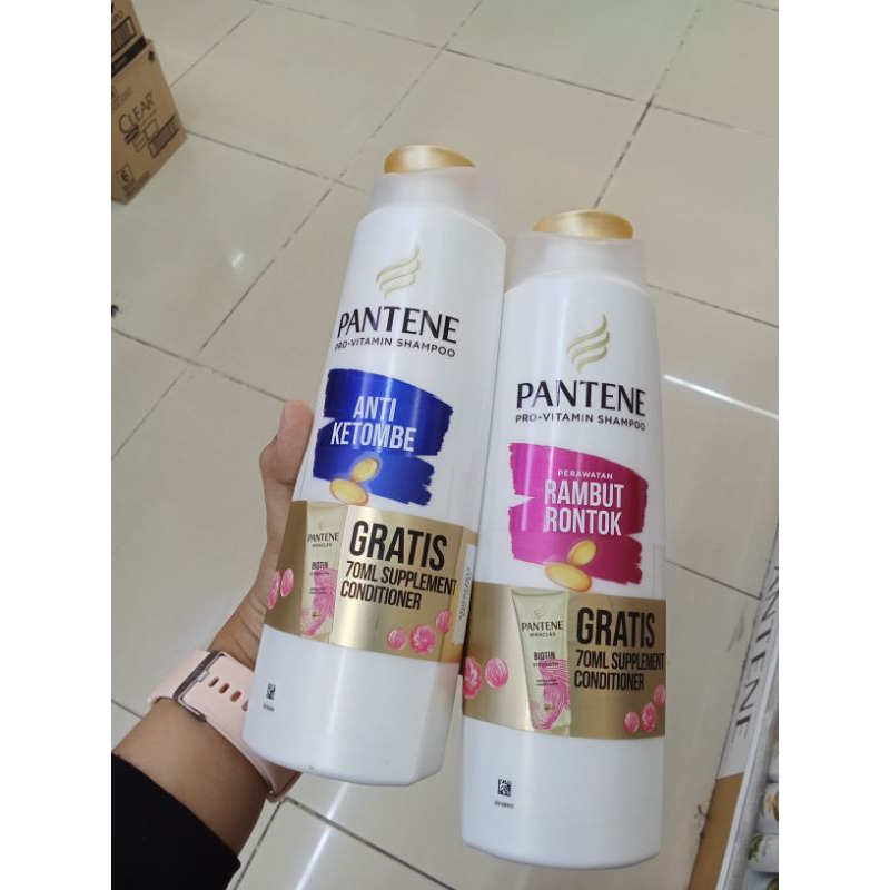 Pantene Shampo 290ml Gratis Conditioner 70ml |Shampo anti ketombe-Shampo rambut rontok| PANTENE