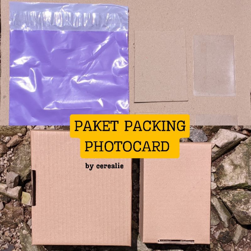 

PAKET MURAH BAHAN PACKING PHOTOCARD