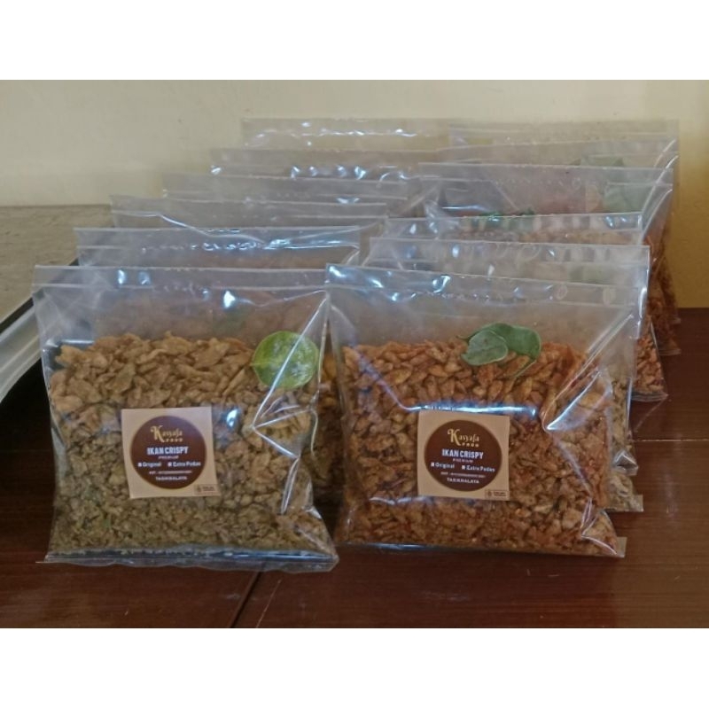 

Ikan keripik petek krisipi ikan goreng crispi