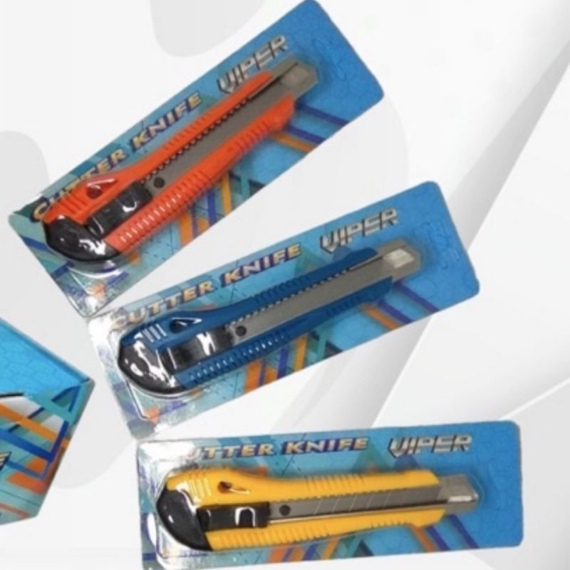 

Cutter Knive Viper Pisau Kater Bonus Refill Isi Cutter