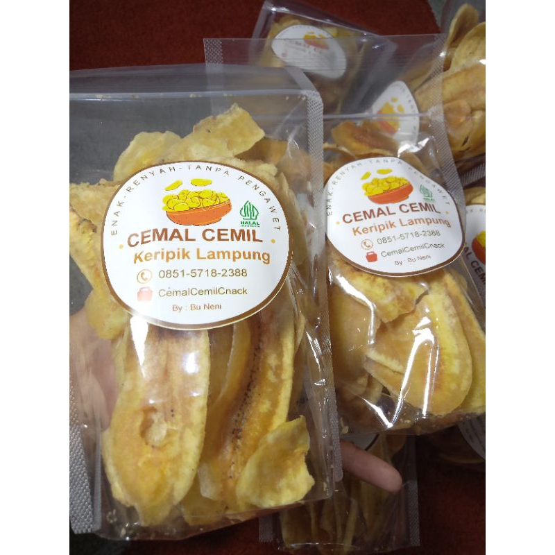 

keripik pisang kepok gurih