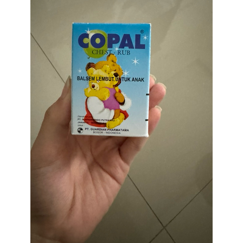 copal chest rub balsem anak bayi telon minyak