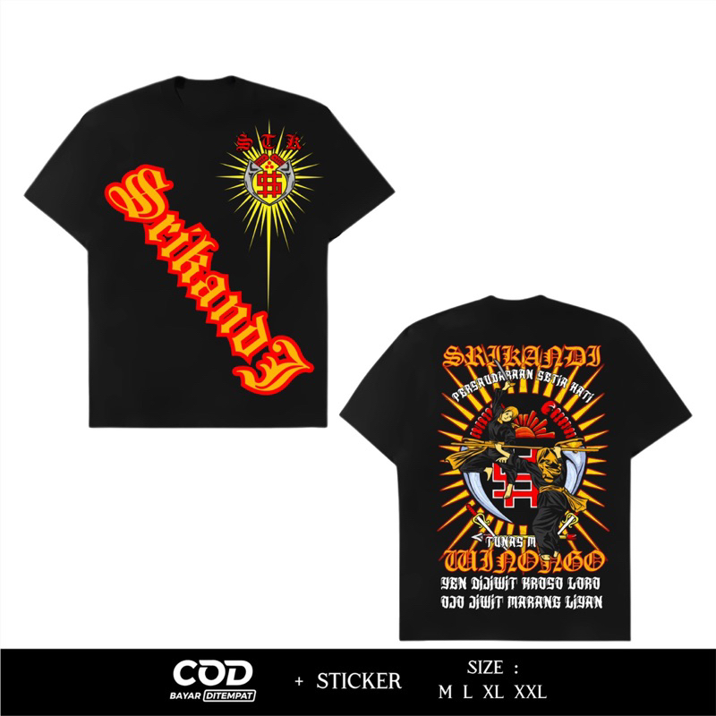 Kaos PSHW setia hati winongo Srikandi Gen dijiwit Kroso loro