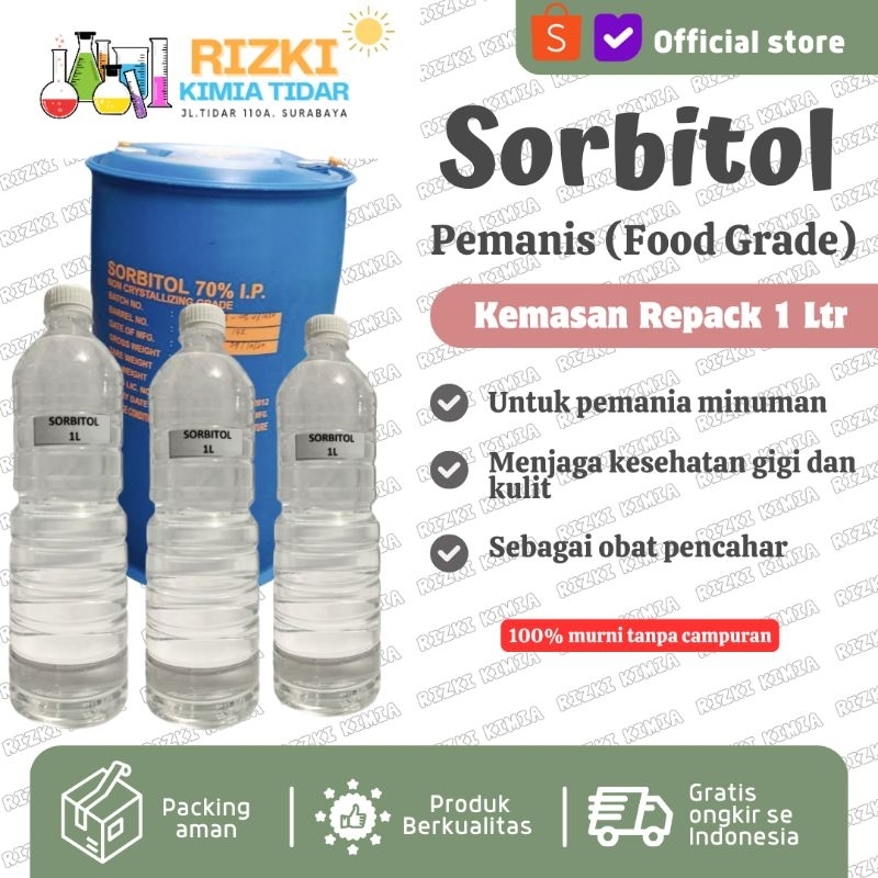 

Sorbitol Murni Food Grade Pemanis Sweetener
