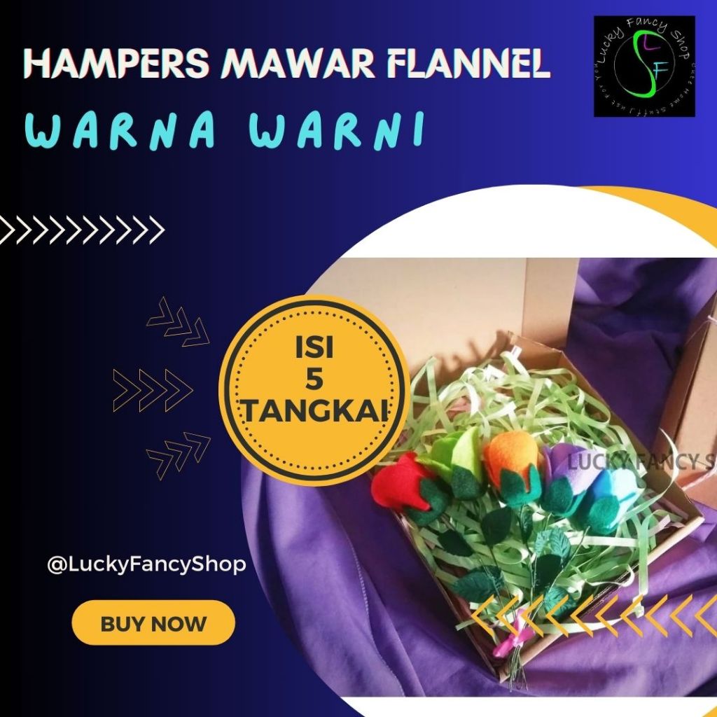 BUNGA MAWAR FLANNEL CANTIK TANGKAI ISI 5 TANPA PLASTIK HAMPERS ROSE FLOWERS HADIAH PALING MURAH
