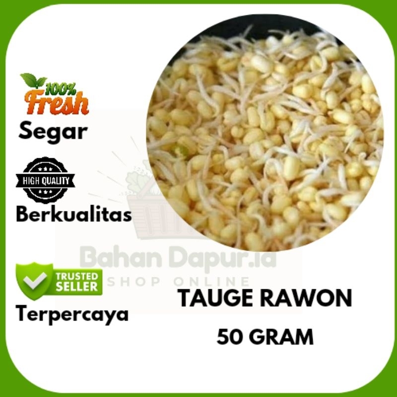 

TAUGE RAWON / KECAMBAH KECIL | 50 GRAM | Bahan Dapur id