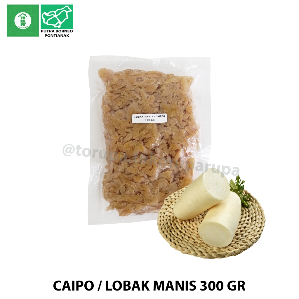 

Caipo Manis 300gr / Lobak Manis / Thiam Choi Phu Caipou