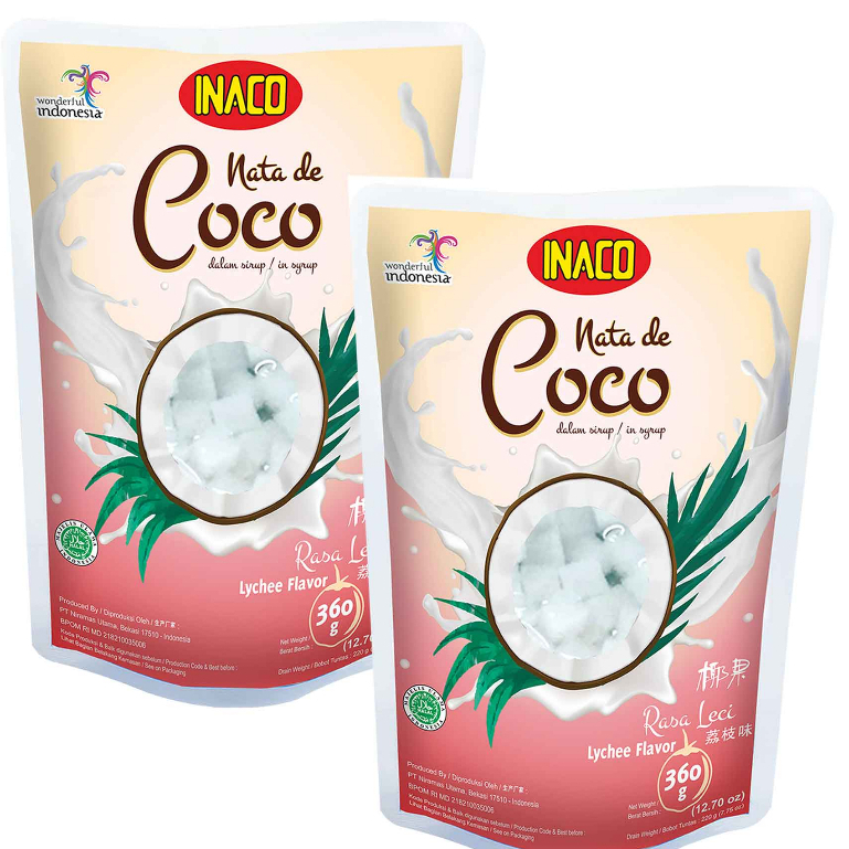 

INACO NATA DE COCO LYCHEE 360 GR