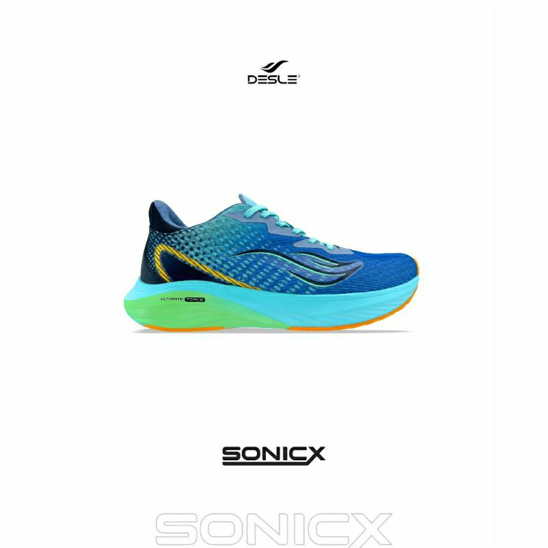 ISM - Sepatu Sneakers Desle/Sonicx - Sepatu Ringan Unisex Pria Wanita