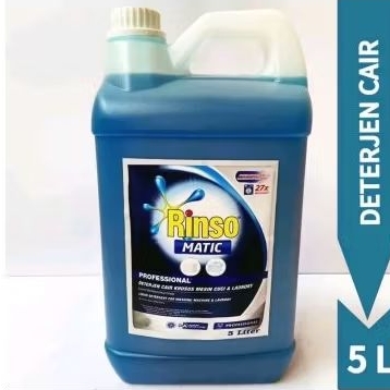 rinso matic 5 liter/deterjen cair anti noda promo