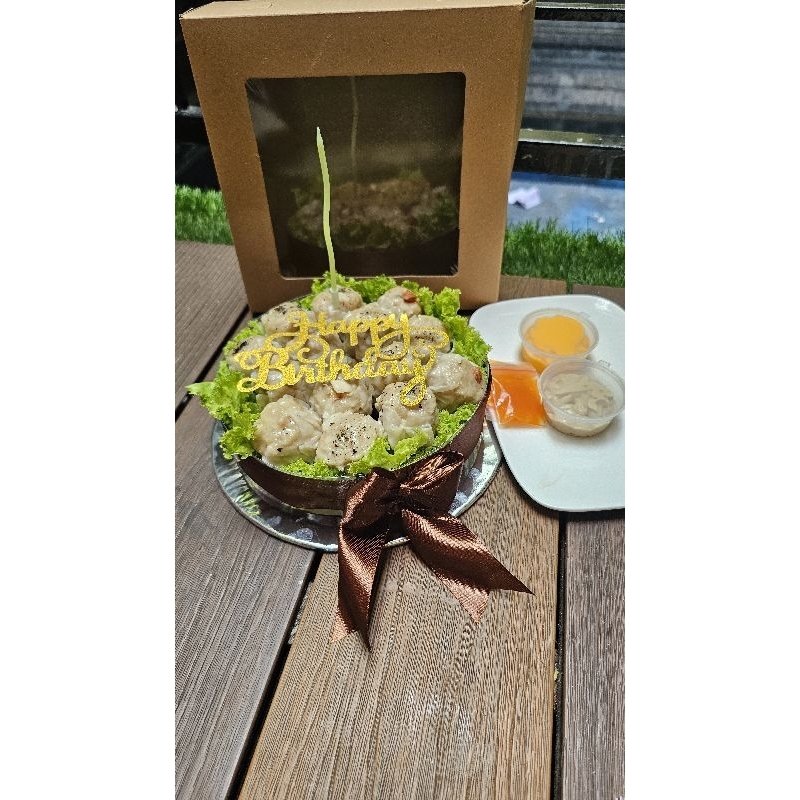 

cake dimsum isi 26 / hempers / cake ulang tahun