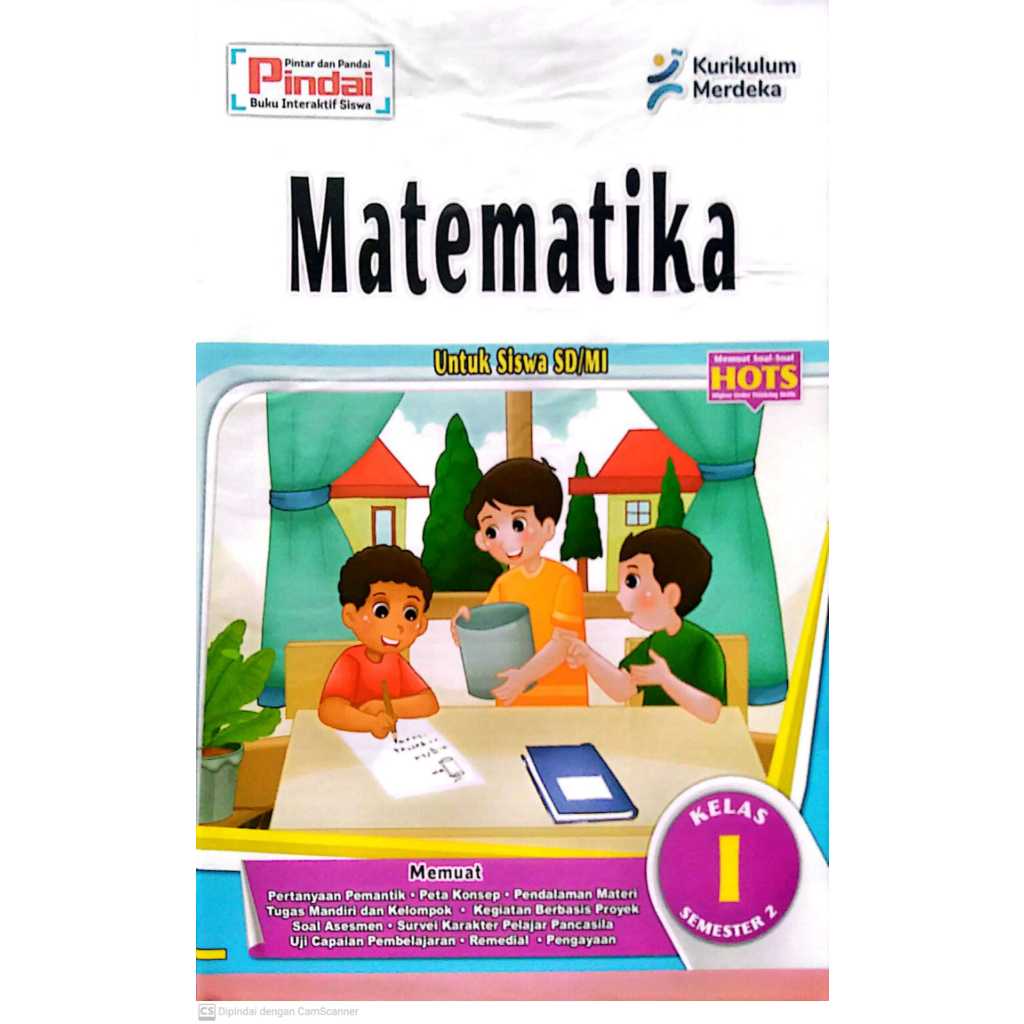 LKS Matematika kurikulum Merdeka Kelas 1 SD/MI Semester 2