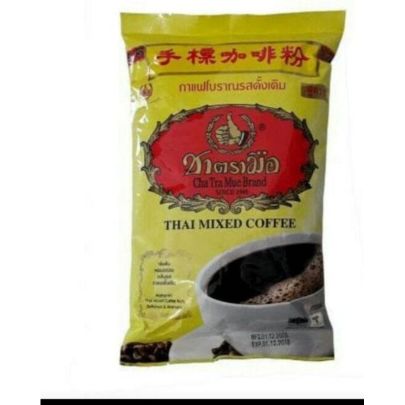 

Thai mixed coffee 1kg kopi hitam merk tramue asli dari Thailand