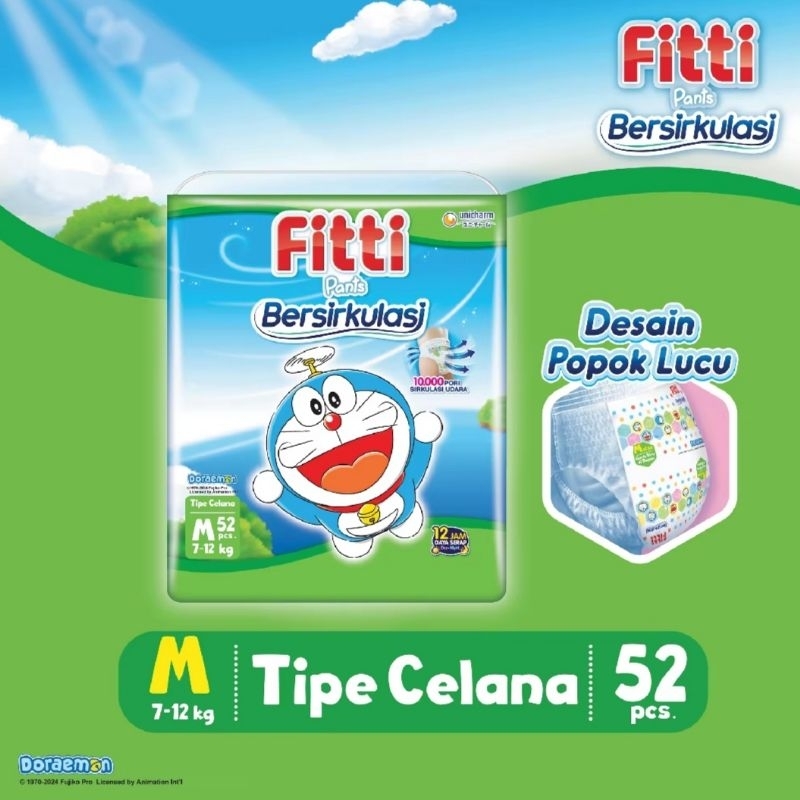 Fitti Pants M52 - Fitti Popok Celana M 52