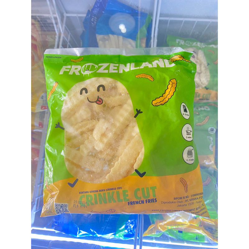 

KENTANG FROZENLAND ( CRINKLE CUT )