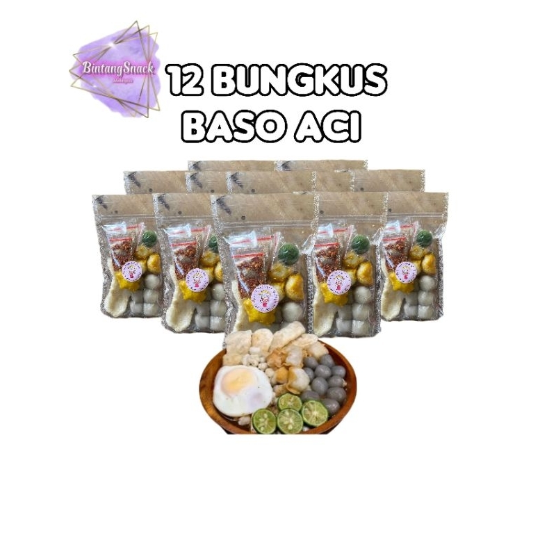 

Paket usaha12 Bungkus Baso Aci BINTANGSNACK14