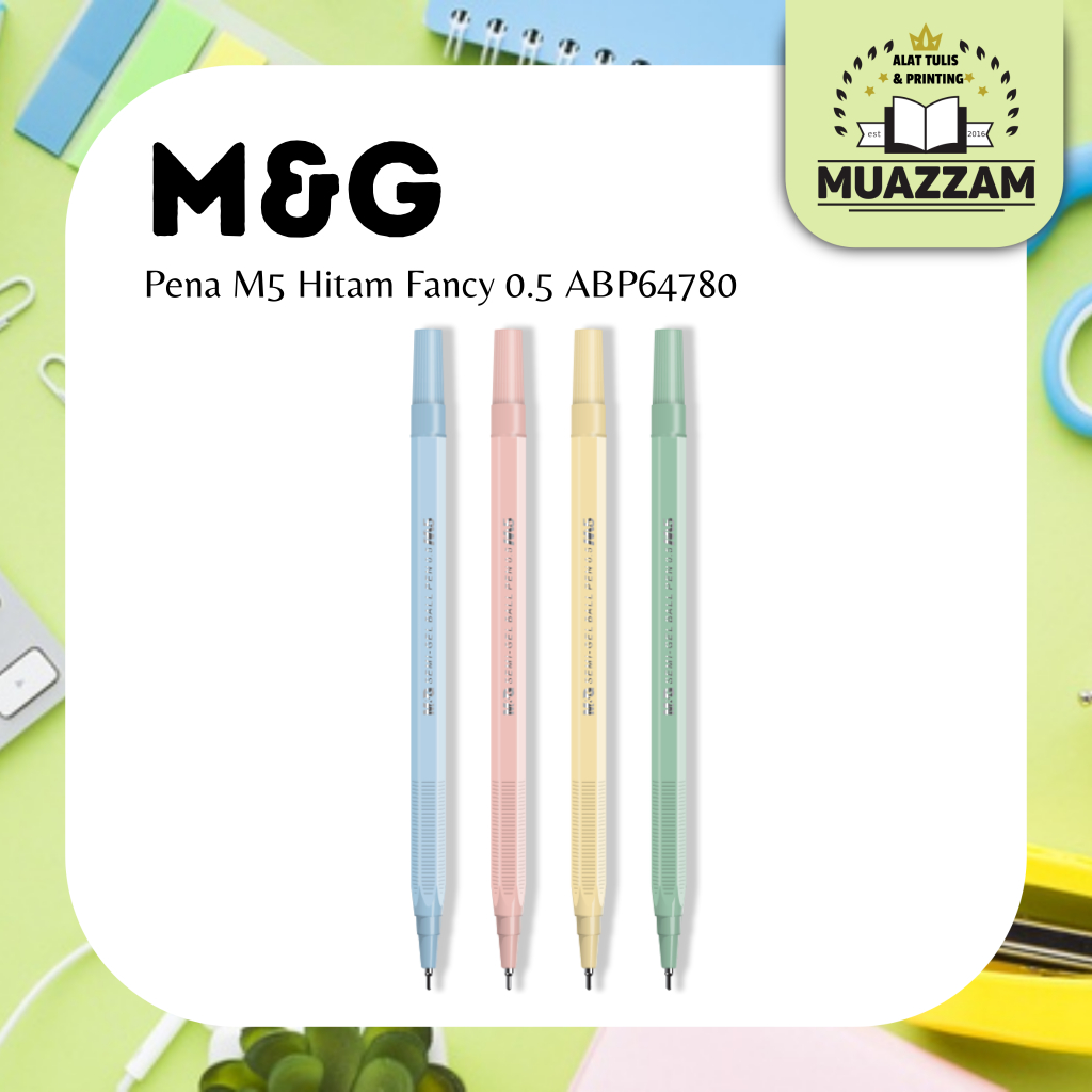 

M&G Pena M5 Hitam Fancy 0.5 ABP64780