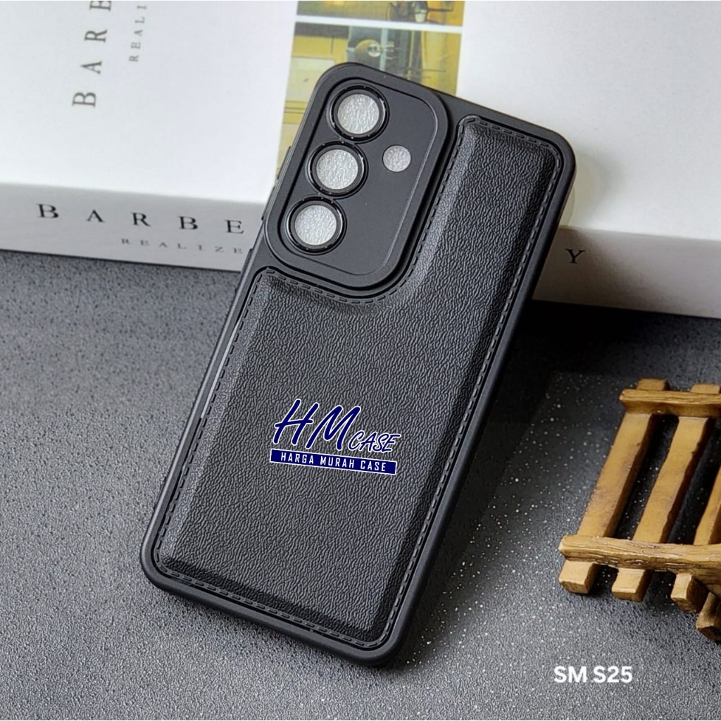 Samsung S25 Samsung S25 Plus Samsung S25 Ultra Case Pro Leather Black Samsung S25 Samsung S25 Plus S