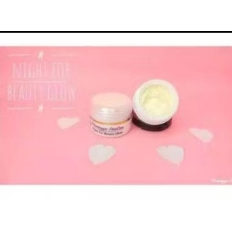 cream malam beauty glow by Muninggar Skincare