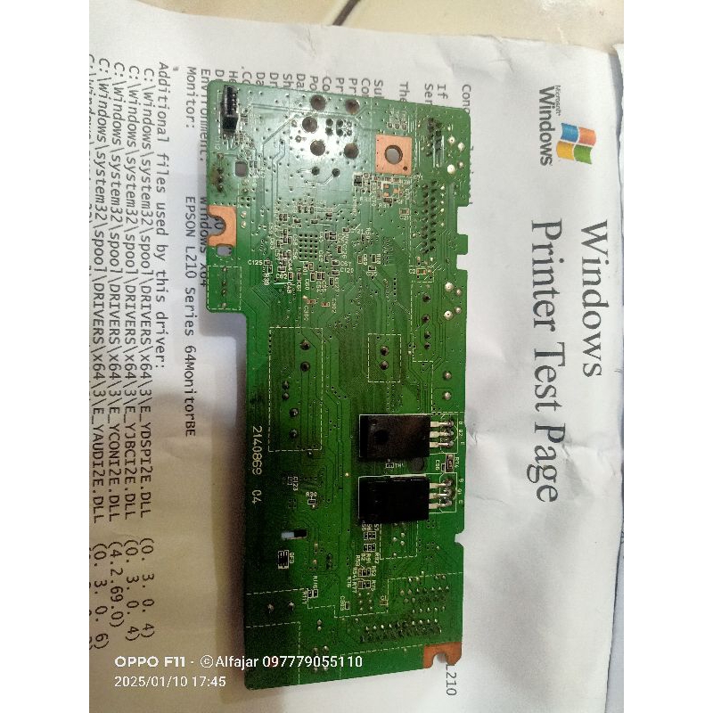 Mainboard L210 / Main Board L210 / MainBoard Epson L210