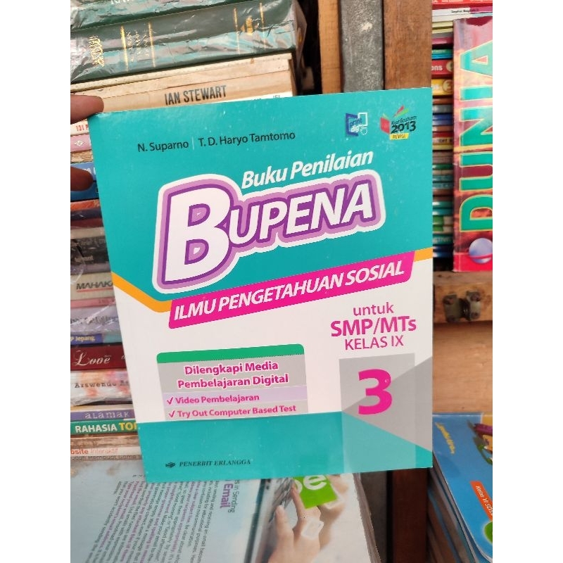 Bupena ilmu pengetahuan sosial. kelas 9 SMP. erlangga
