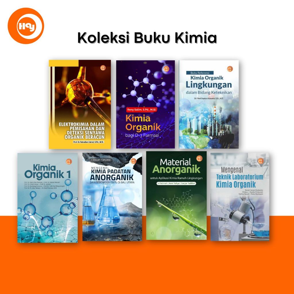 Buku Kimia | Elektrokimia,Kimia Organik,Kimia Organik Lingkungan,Kimia Organik 1,Kimia Padatan Anorg