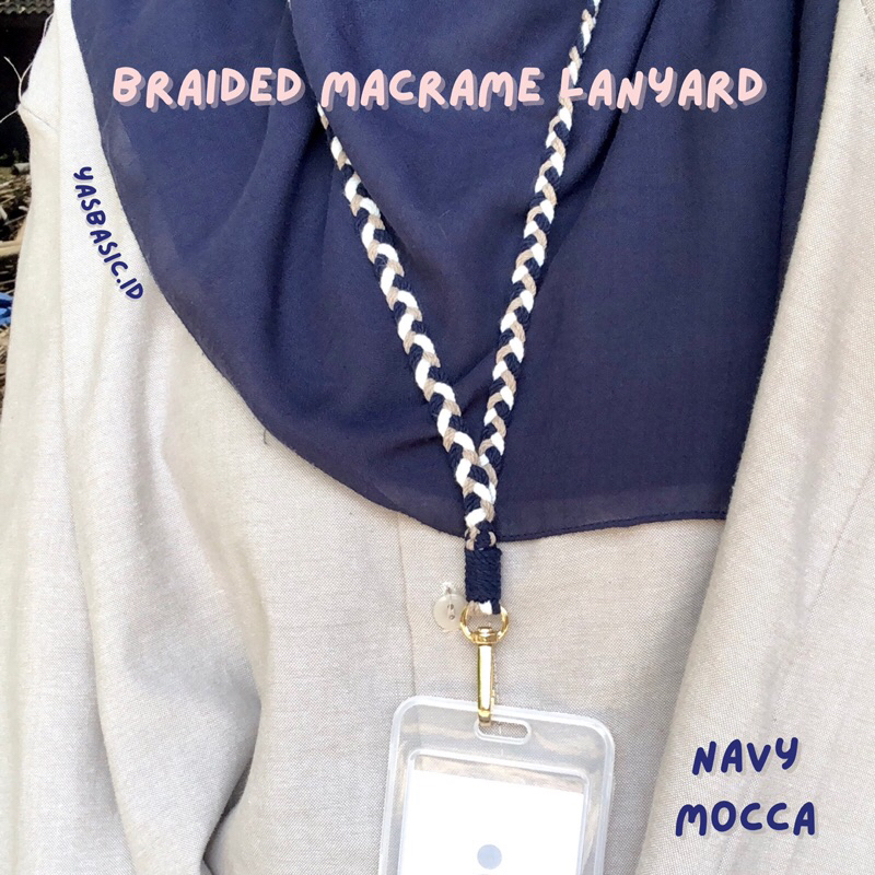 

Lanyard ID Card / Lanyard ID Card Custom /Lanyard Macrame Braided / Lanyard ID Card Aesthetic / Lanyard Podszz / Lanyard Custom / Lanyard Lucu