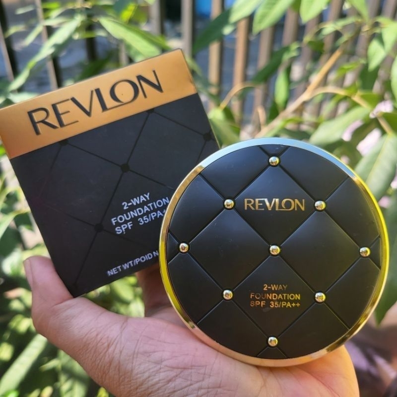 PROMO REVLON 2Way Bedak Padat Compact 2in1 Foundation Spf 35++