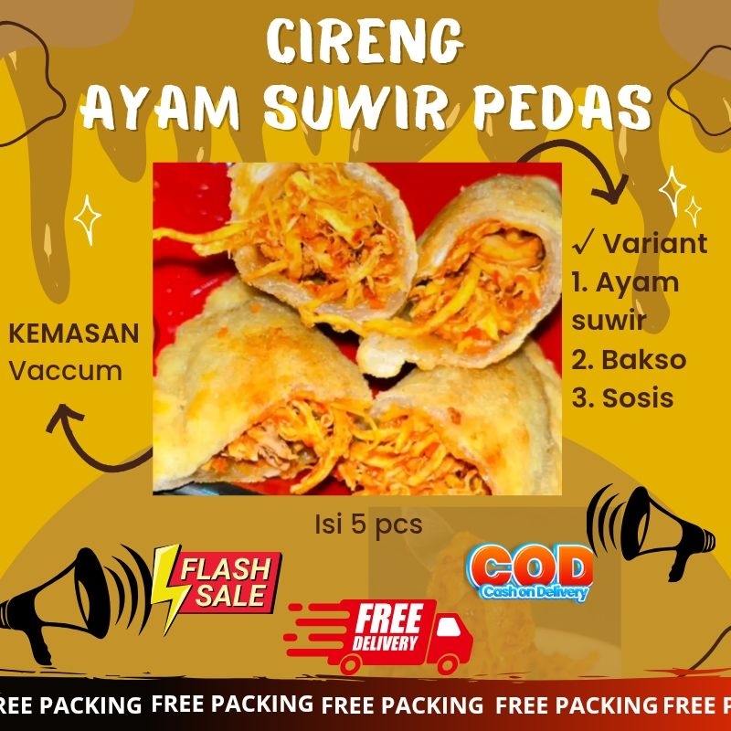 

CIRENG Ayam suwir Pedas, Bakso Pedas, Sosis Pedas [Ternikmat&Termurah] Kemasan Frozen/Vaccum | Cireng ayam suwir pedas, Cireng Bakso Pedas, Cireng sosis Pedas, Cireng keju