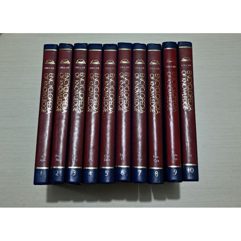 ENCYCLOPEDIA OF KNOWLEDGE 1 - 20 & NEW WEBSTER'S DICTIONARY 1 - 2