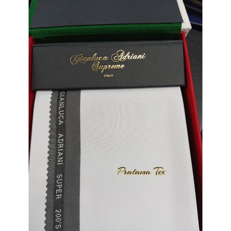 kain Stelan Jas Celana Semi Wool Premium / Kain Wool Super 200's By Gianluca Adriani Italy ( Harga P