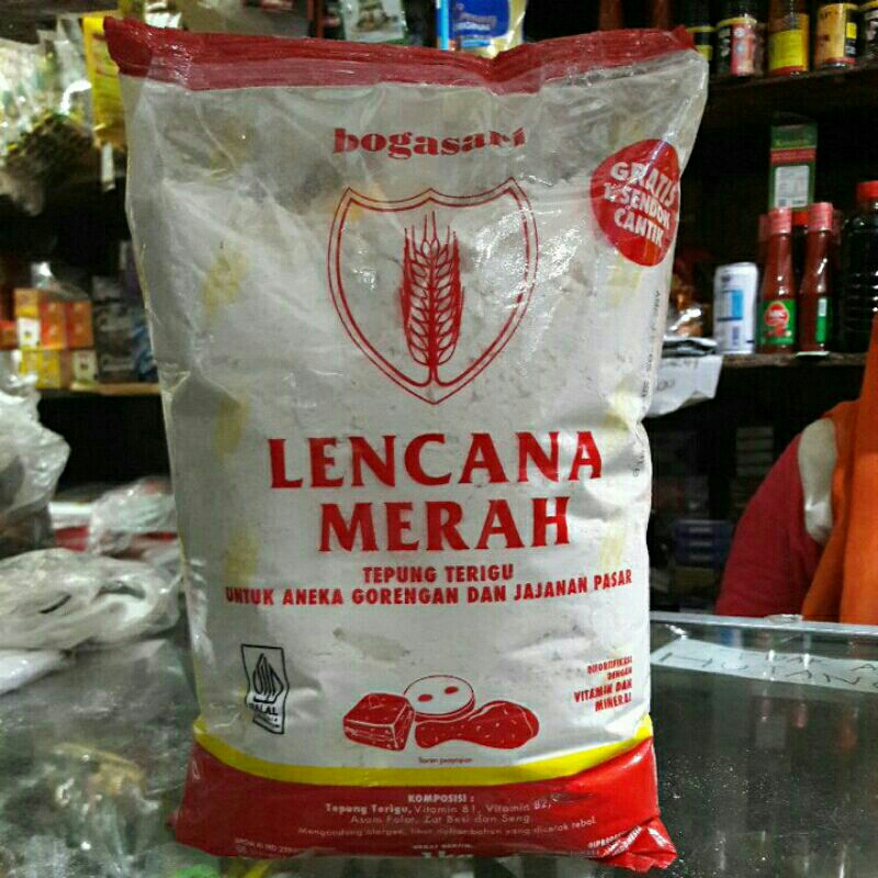 

TERIGU LENCANA MERAH KEMASAN 1KG